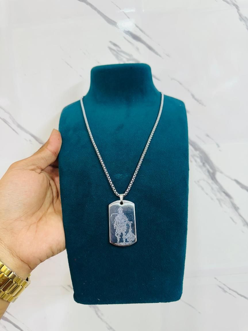 🕉 Hanuman Chalisa Pendant – Keep the Divine Blessings Close to Your Heart