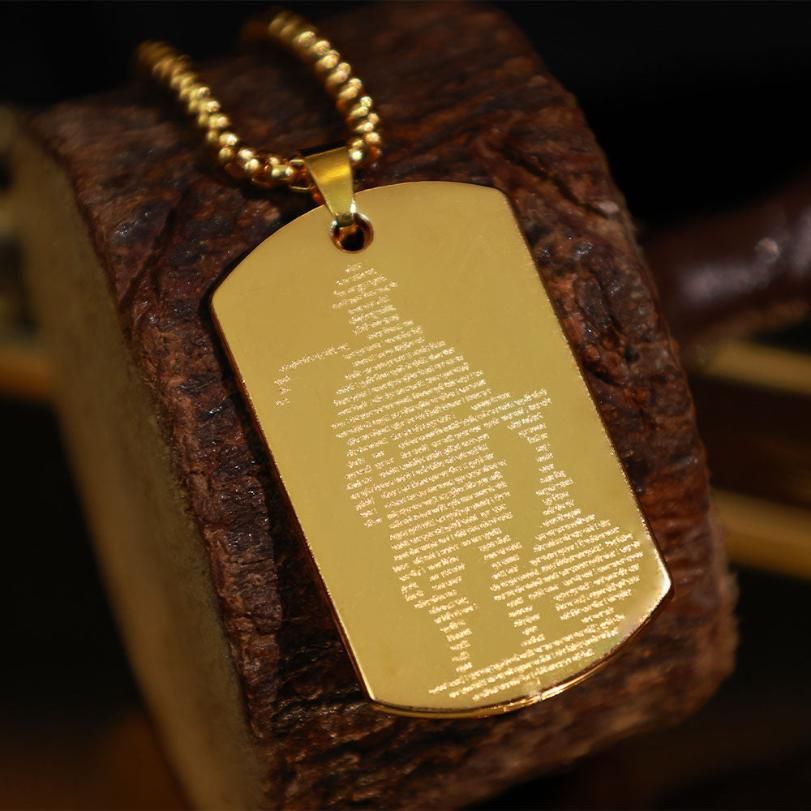 🕉 Hanuman Chalisa Pendant – Keep the Divine Blessings Close to Your Heart