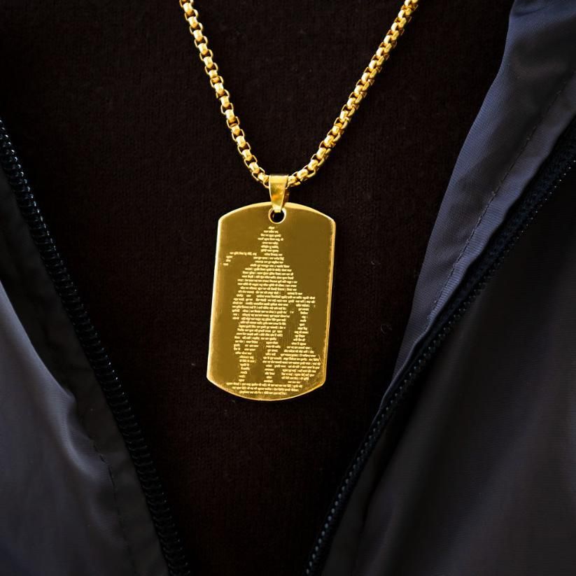 🕉 Hanuman Chalisa Pendant – Keep the Divine Blessings Close to Your Heart