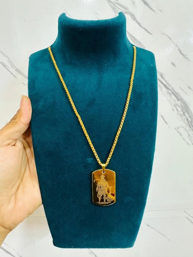 🕉 Hanuman Chalisa Pendant – Keep the Divine Blessings Close to Your Heart