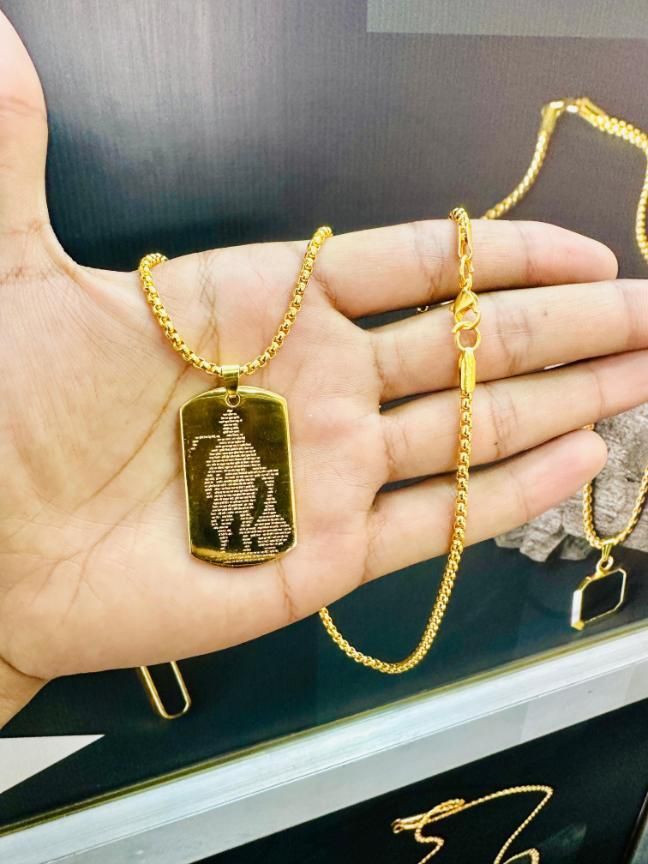 🕉 Hanuman Chalisa Pendant – Keep the Divine Blessings Close to Your Heart