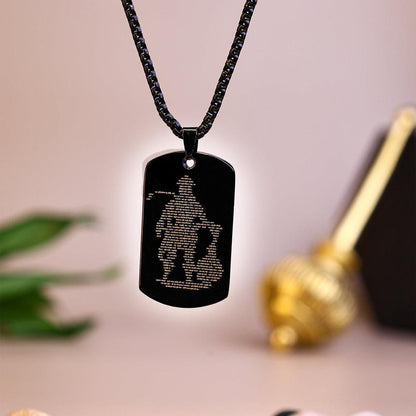 🕉 Hanuman Chalisa Pendant – Keep the Divine Blessings Close to Your Heart