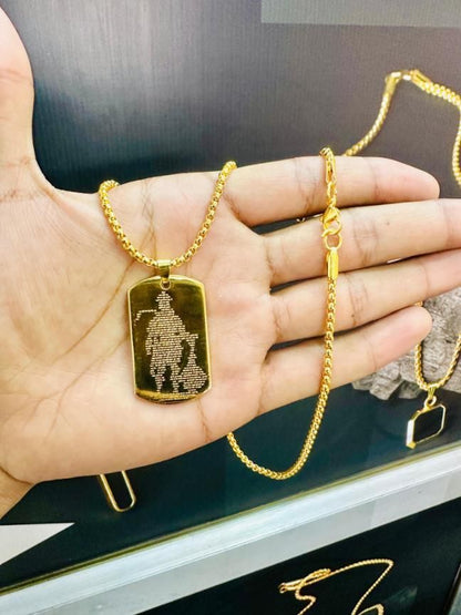🕉 Hanuman Chalisa Pendant – Keep the Divine Blessings Close to Your Heart